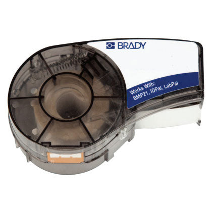 BMP21 Label, 14 ft L x 3/4 in W, Black on Yellow 262-110927