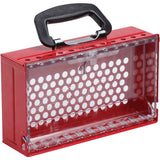 SlimView Group Lock Box 6.25 in H x 10.5 in W x 3.125 in D Red 262-150505