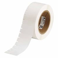 Thermal Transfer Printable Labels, 0.920 in x 1.8 in, White/Translucent 262-THT-122-461-3