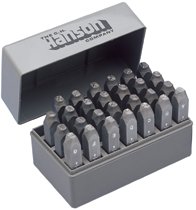 Standard Steel Hand Stamp Sets, 1/8 in, A thru Z 337-20200