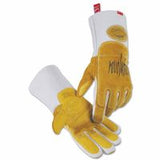 Revolution Welding Gloves, Cow Grain Leather, X-Large, Black/Gold 607-1832-XL