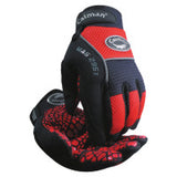 Silicon Grip Gloves, X-Large, Red/Black 607-2951-XL