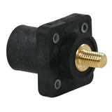 Cam-Lok J Series Connector, FeMale Plug, 2/0 Capacity, Black, 400 Amp 627-E-Z1016-8387K