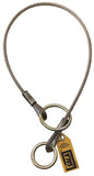 Wire Rope Choker Slings, O-Ring/D-Ring, 6 ft Cable 098-5900551