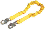 ShockWave2 Shock Absorbing Lanyard, 6 ft, Self-Locking Snap, 1 Leg 098-1244306
