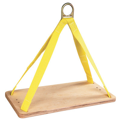 Bosun Chairs, 310 lb Cap, 24 in, Yellow 098-1001140
