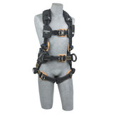 ExoFit NEX Arc Flash Construction Style Positioning Harnesses, 2 D-Rings, Lg, QC 098-1113317
