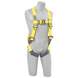 Delta Vest-Style Harnesses, Back D-Ring, 2X-Large, Quick Connect Buckles 098-1110606