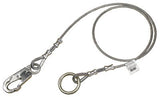 Cable Sling Tie Off Adaptors, Snap hook/O-Ring 098-AJ408AG