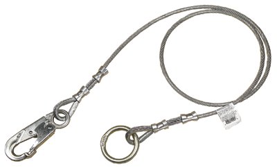Cable Sling Tie Off Adaptors, Snap hook/O-Ring 098-AJ408AG