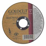 Carbo GoldCut Reinforced Aluminum Oxide Abrasive, 5 in dia, 0.045 in Thick, 7/8 in Arbor, 60 Grit 481-05539563953