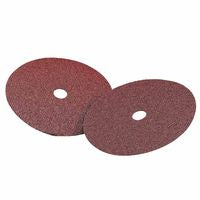 Carbo White Fiber Disc, Aluminum Oxide, 4 1/2 in Dia., 36 Grit 481-77696000131