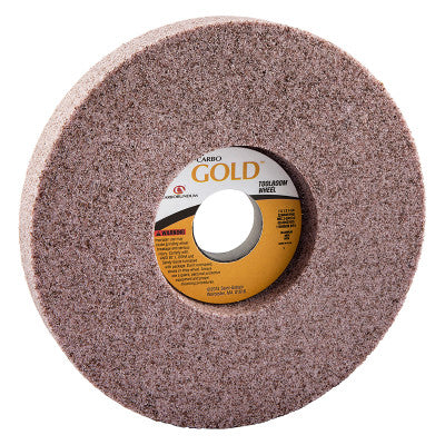 Gold Toolroom Wheels, Type 5, 7 in Dia., 1 in Thick, 32 Grit, R Grade 481-05539527675