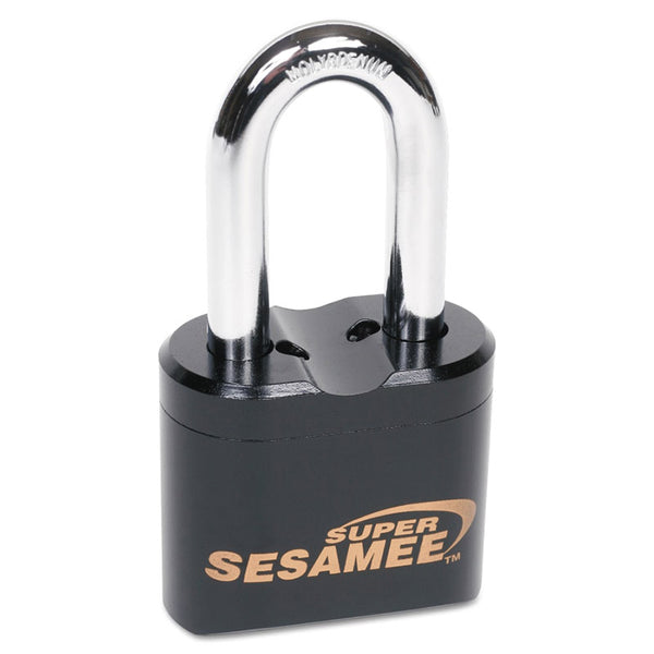 Super Sesamee Keyless Padlocks, 7/16 in Diam., 7/8 in W X 2 in H 197-K637