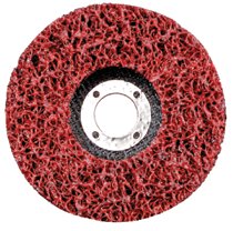 EZ Strip Wheels, Non-Woven, 4 1/2 X 5/8, Silicon Carbide, Red 421-59205