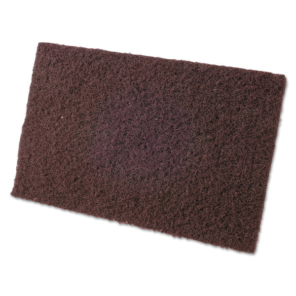 Non-Woven Hand Pads, Coarse, Maroon 421-36241