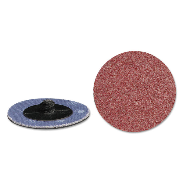 Quick Change 2-Ply Disc, Aluminum Oxide, 2 in dia, 36 Grit 421-59525
