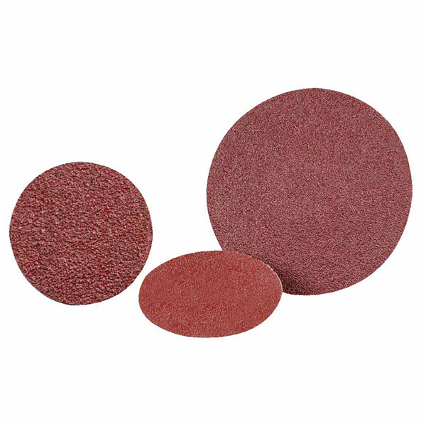 Quick Change 2-Ply Discs, Aluminum Oxide, 3 in Dia., 24 Grit 421-59536