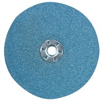 Resin Fibre Disc, Zirconia, 4-1/2 in Dia, 24 Grit 421-48101