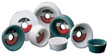 Tool & Cutter Wheels, White Aluminum Oxide, Type 12, 6X3/4, 1 1/4" Arbor, 60, K 421-34947