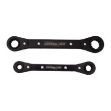 2 Pc 4-in-1 Ratcheting Box Wrench Set, Inch 140-841S