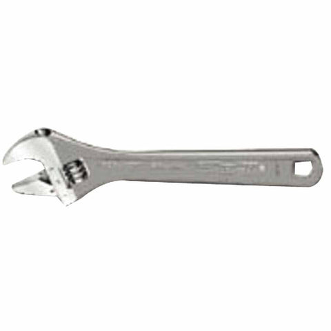 Adjustable Wrenches, 18 in Long, 2.13 in Opening, Chrome 140-818