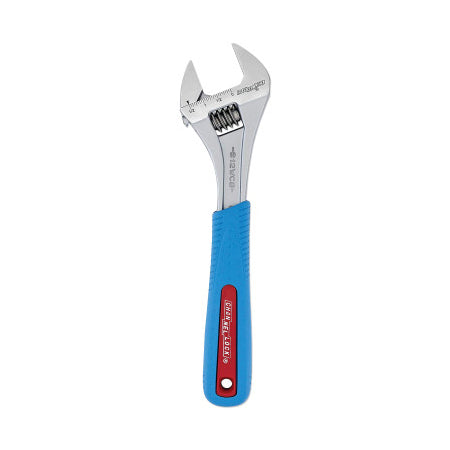 Code Blue Adjustable Wrench, 12 in, 1-1/2 in, Chrome 140-812WCB-BULK