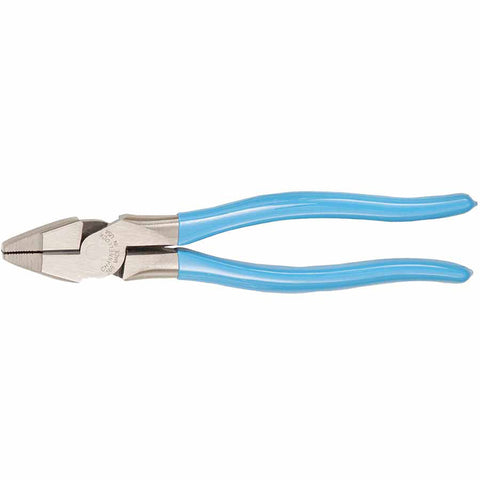 Linemen's Plier, 8.38 in L, 0.60 in L Cutting, Plastic-Dipped Handle 140-368-BULK