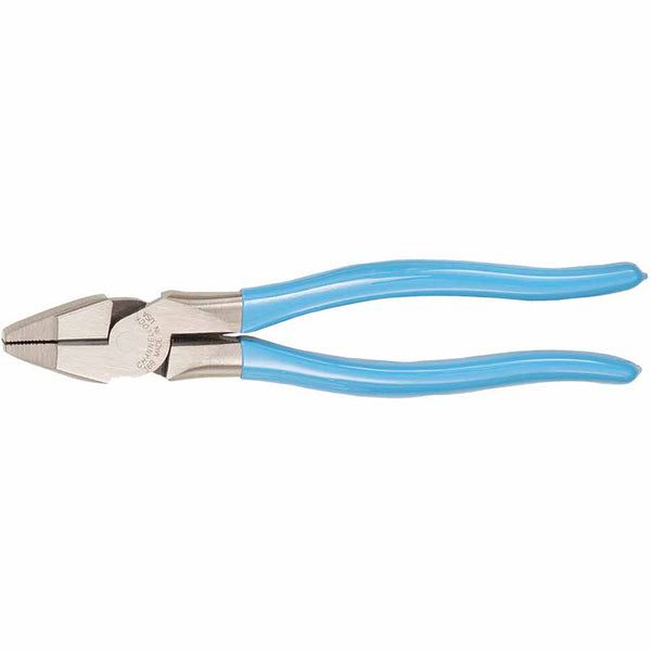 Linemen's Plier, 8.38 in L, 0.60 in L Cutting, Plastic-Dipped Handle 140-368-BULK