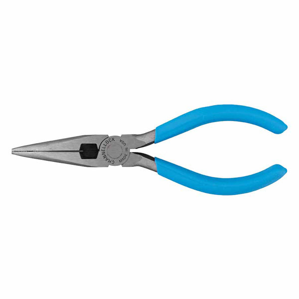 Long Nose Pliers, Straight Needle Nose, High Carbon Steel, 6 in OAL 140-326-BULK