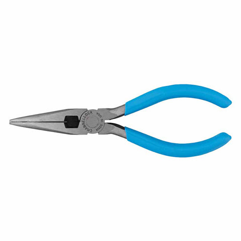 Long Nose Pliers, Straight Needle Nose, High Carbon Steel, 6 in OAL 140-326-BULK