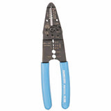 Wire Stripper, 8-1/4 in L, 10 AWG to 22 AWG, Blue Handle 140-908