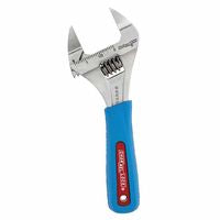 Xtra Slim Jaw Wideazz Adjustable Wrenches, 6 in Long, 1.34 in Opening, Chrome 140-6SWCB
