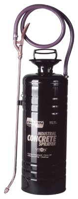 3.5 gal Industrial Concrete Funnel Top Sprayer, Black, 24 in Wand, 48 in Hose 139-1449