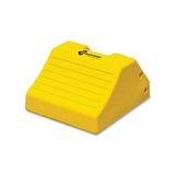 Heavy Duty Wheel Chock, 18 in, Yellow 916-MC3010