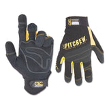 Pit Crew Gloves, Black, Medium 201-220BM