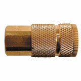 Coilhose Pneumatics Coilflow ARO Interchange Series Coupler, 1/4 in (NPT) F, Brass 166-140