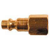 CoilFemalelow Industrial Interchange Connectors, 1/4 x 1/4 in (NPT) Female 166-1502