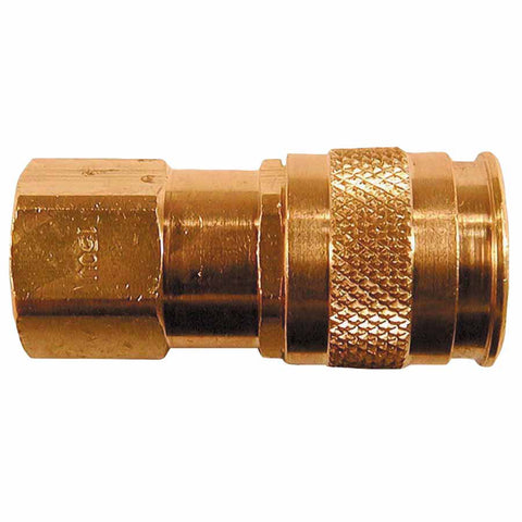 Coilflow U Series Automatic Universal Coupler, 1/4 in (NPT) F 166-150U