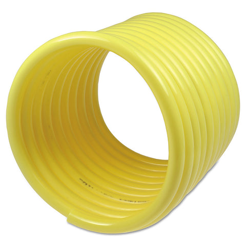 Nylon Self-Storing Air Hoses, 3/8 in I.D., 50 ft, 3/8 in Swivel Fittings 166-N38-50