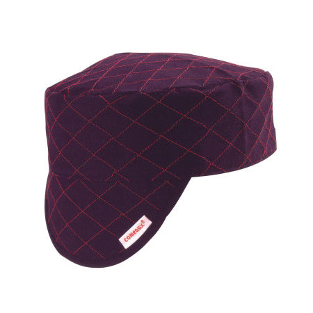 Style 3000 Black Quilted Shop Cap, Size 6-3/4 118-BC-600-6-3/4