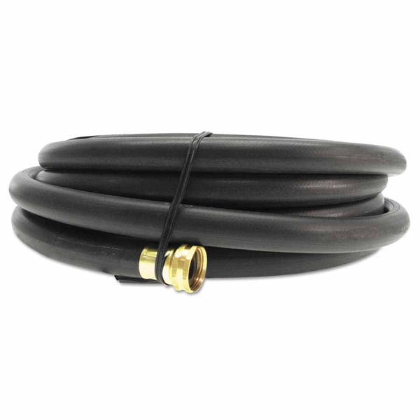 Heavy Duty Cold/Hot Water Premium Rubber Hose, 3/4 in dia X 50 ft, Black 713-20243770