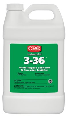 3-36 Multi-Purpose Lubricant and Corrosion Inhibitor, 1 gal Bottle 125-03006