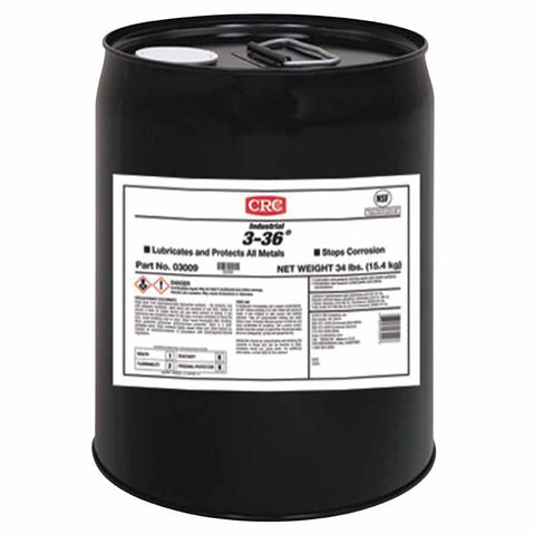3-36 Multi-Purpose Lubricant and Corrosion Inhibitor, 5 gal Pail 125-03009