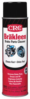Brake Parts Cleaner, 20 oz Aerosol Can, Irritating Odor, Chlorinated 125-05089