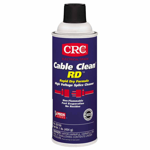 Cable Clean RD High Voltage Splice Cleaners, 16 oz Aerosol Can 125-02150