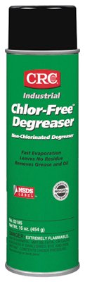 Chlor-Free Degreaser, 20 oz Aerosol Can, Solvent Odor 125-03185