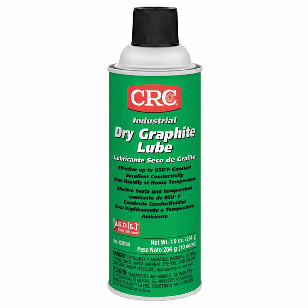 Dry Graphite Lube, 16 oz Aerosol Can, 10 wt oz 125-03094