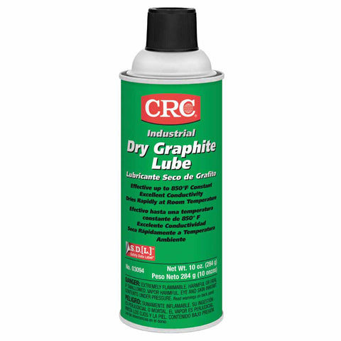 Dry Graphite Lube, 16 oz Aerosol Can, 10 wt oz 125-03094