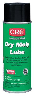 Dry Moly Lube, 16 oz Aerosol Can, 11 wt oz 125-03084
